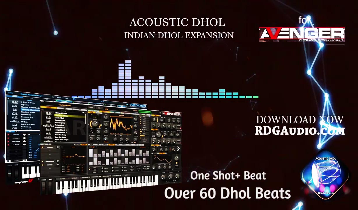 VPS Avenegra Acoustic Dhol Expansion 60 presets RDGAudio