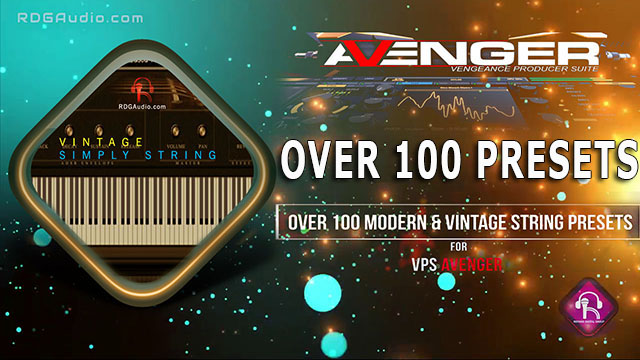 VSS for VPS Avenger String Expansion 100 Presets RDGAudio