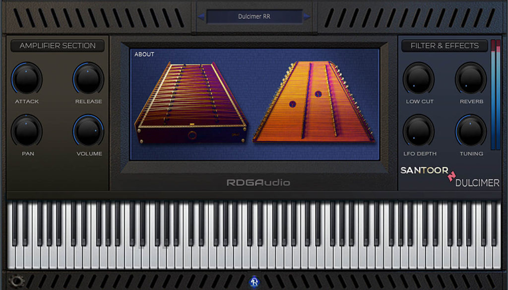 Santoor n Dulcimer Rompler RDGAudio