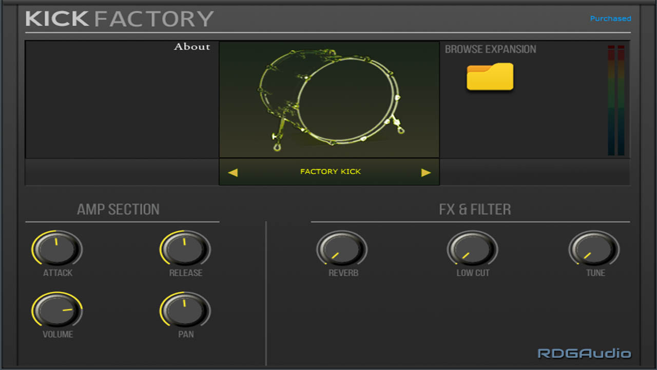 Kick Factory RDGAudio AU VST VST3 Instruments