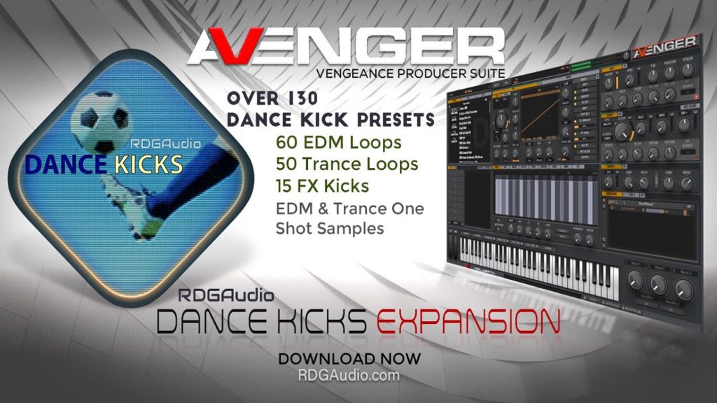 RDGAudio Dance kick VPS Avenger product