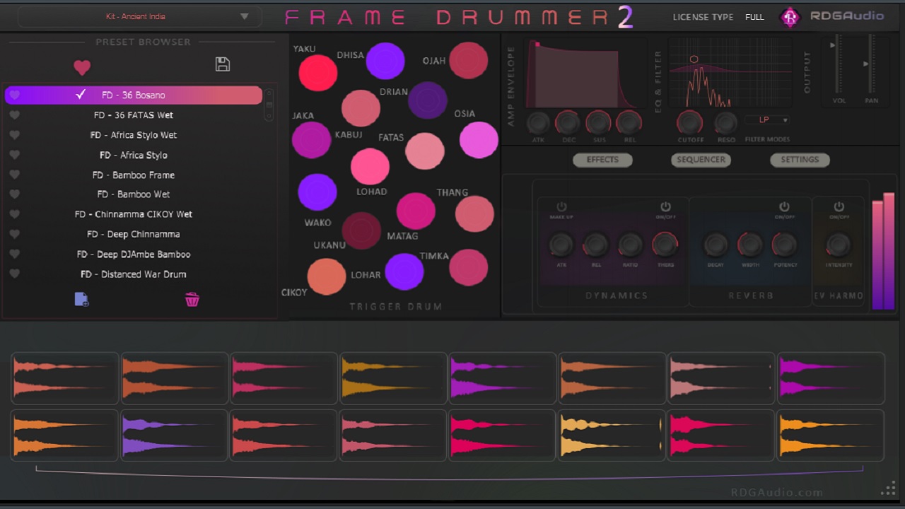 RDGAudio Frame drummer 2