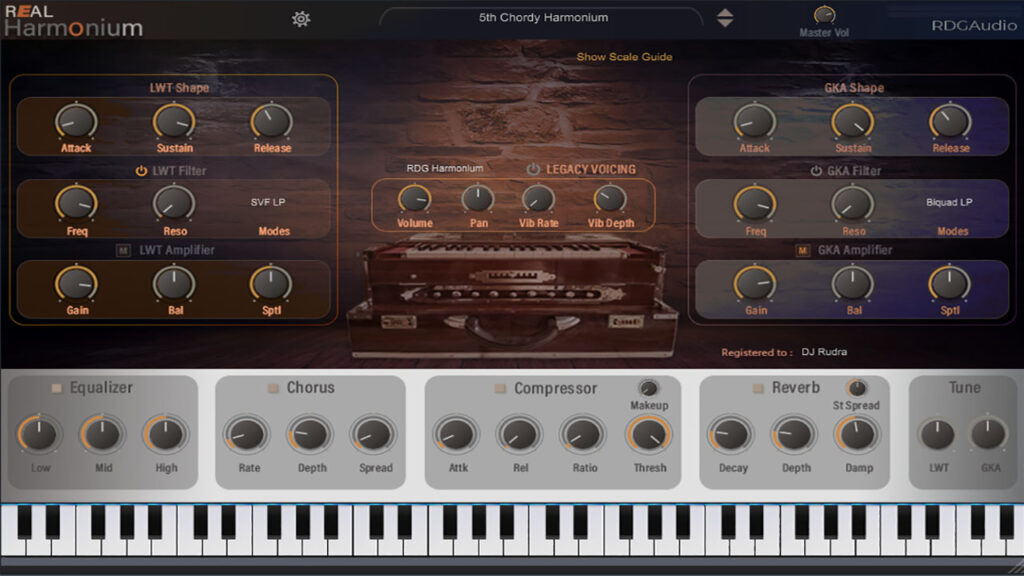 Real harmonium RDGAudio HD